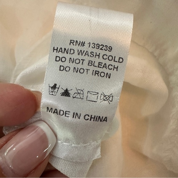 DO+BE White Ruffle Wrap Romper – Size S (New with Tags) - Picture 13 of 15